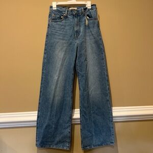 Levi's Blue Wide Leg Jeans